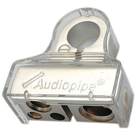 Audiopipe AUDIOP BTP705N Negative Multi-Feed Battery Terminals - Platinum BTP705N